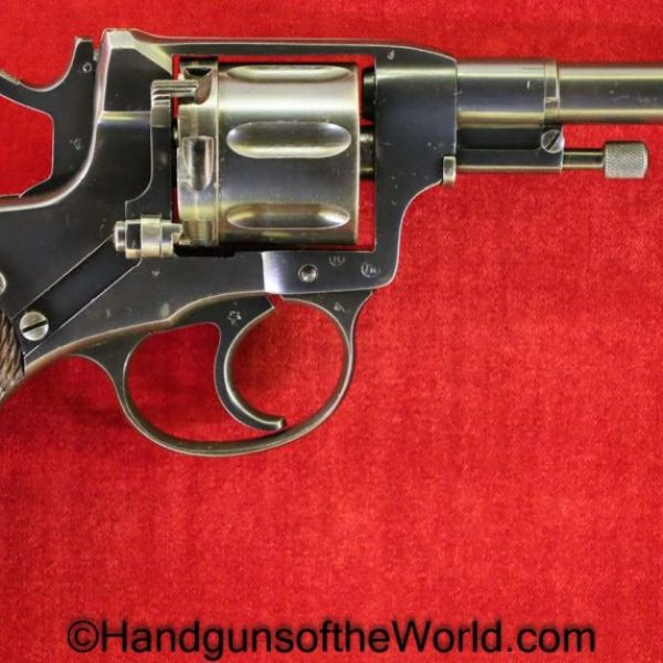 Russian, 1895, Nagant, 7.62mm, Dated, 1938, Handgun, Revolver, C&R, Collectible, 7.62, Russian, Soviet, Soviet Union, USSR, WWII, WW2, Hand gun