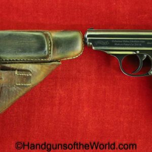 Walther, PPk, 7.65mm, Pre-War, with Holster, 1933, German, Germany, Handgun, Pistol, C&R, Collectible, 32, .32, acp, auto, 7.65, Pre War, Pocket