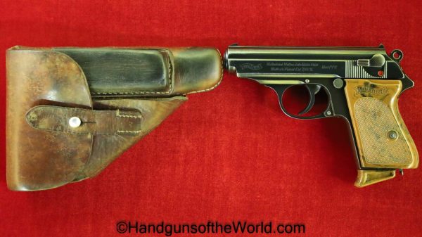 Walther, PPk, 7.65mm, Pre-War, with Holster, 1933, German, Germany, Handgun, Pistol, C&R, Collectible, 32, .32, acp, auto, 7.65, Pre War, Pocket