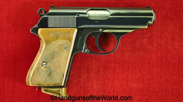 Walther, PPk, 7.65mm, Pre-War, with Holster, 1933, German, Germany, Handgun, Pistol, C&R, Collectible, 32, .32, acp, auto, 7.65, Pre War, Pocket
