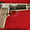FN, Browning, Hi-Power, 9mm, Stainless Finish, Stainless, adjustable sight, Handgun, Collectible, Pistol, Hi Power, High Power, BHP, Hand gun