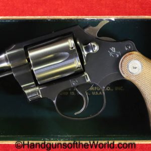 Colt, Detective Special, .38 Special, 1960, with Box, Boxed, .38, 38, Special, Detective, Handgun, Revolver, C&R, Collectible, Hand gun