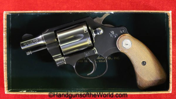 Colt, Detective Special, .38 Special, 1960, with Box, Boxed, .38, 38, Special, Detective, Handgun, Revolver, C&R, Collectible, Hand gun