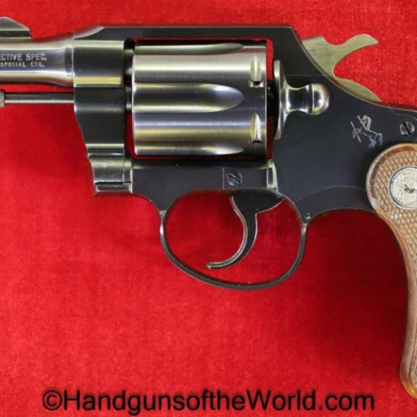 Colt, Detective Special, .38 Special, 1960, with Box, Boxed, .38, 38, Special, Detective, Handgun, Revolver, C&R, Collectible, Hand gun