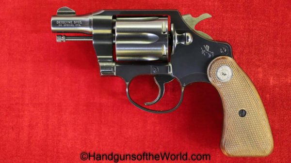 Colt, Detective Special, .38 Special, 1960, with Box, Boxed, .38, 38, Special, Detective, Handgun, Revolver, C&R, Collectible, Hand gun