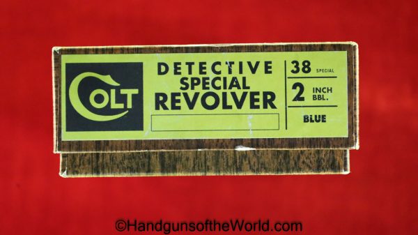 Colt Detective Special, .38 Special, Built in 1960 with Box - Image 28