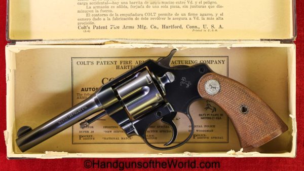 Colt, Police Positive, .32, 1935, Mint, in Box, Boxed, with Box, Handgun, Revolver, C&R, Collectible, Police, Positive, 32, Americana, USA, American