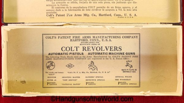Colt, Police Positive, .32, 1935, Mint, in Box, Boxed, with Box, Handgun, Revolver, C&R, Collectible, Police, Positive, 32, Americana, USA, American