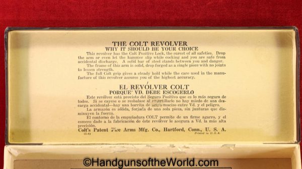 Colt, Police Positive, .32, 1935, Mint, in Box, Boxed, with Box, Handgun, Revolver, C&R, Collectible, Police, Positive, 32, Americana, USA, American