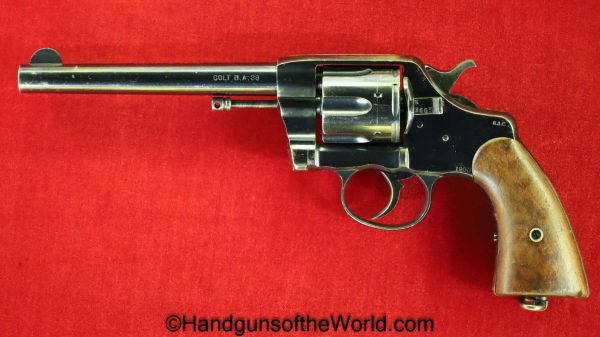 Colt, Army Model, 1903, .38, US, Army, Handgun, C&R, Collectible, Revolver, Model, Hand gun, Long Colt, LC, 38, Military, WWI, WW1