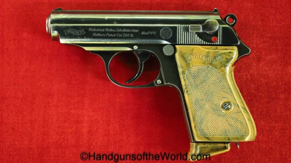Walther, PPk, 7.65mm, RZM, Slide Logo, German, Germany, NSDAP, Handgun, Pistol, C&R, Collectible, Pocket, 7.65, 32, .32, acp, auto, WWII, WW2, Slide