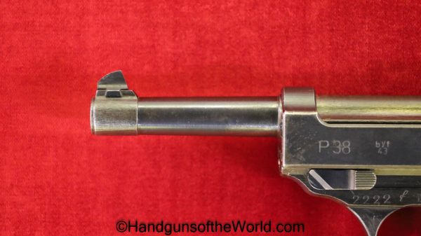 Walther P-38, Mauser BYF 43, 9mm, German WWII Issue-Cool Number - Image 13