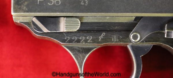 Walther P-38, Mauser BYF 43, 9mm, German WWII Issue-Cool Number - Image 19