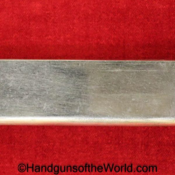 Nambu, Type 94, 8mm, Magazine, Clip, #376, 376, Original, Mag, Collectible, Japan, Japanese, Type, 94, Handgun, Pistol, Hand gun, WWII, WW2, Nickel