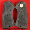 Webley, Mark VI, Service Revolver, Grips, Checkered, black, Bakelite, Original, Collectible, British, English, Mark 6, Mk6, MkVI, Mk 6, Mk VI, Mk.6, Mk.VI