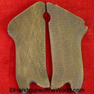 Luger, WWI, Era, Grip, Walnut, WW1, Original, Collectible, German, Germany, Handgun, Pistol, Hand gun, DWM, Grips, Wood, Walnut, Checkered