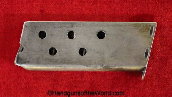 Colt, 1908, .25, Magazine, Clip, Mag, Original, Collectible, Handgun, Pistol, 25, acp, auto, 6.35, 6.35mm, VP, Vest Pocket, Model, American, US, USA
