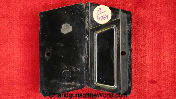 CZ, Z, Pistol, Grips, Black, Bakelite, Original, Collectible, Czech, Czechoslovakia, Grip, Set, Pair, Handgun, Pistol, Hand gun, VP, Vest Pocket