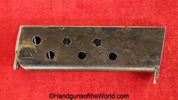 Dreyse, 1907, 7.65mm, Magazine, Clip, Mag, Original, Collectible, Handgun, Pistol, German, Germany, 7.65, 32, .32, acp, auto, Hand gun, Model, Pocket