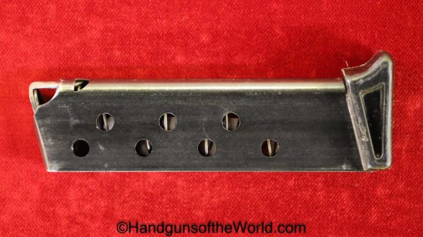 Walther, PP, 7.65mm, Magazine, Clip, Original, Collectible, Post War, Post-War, Handgun, Pistol, 32, .32, acp, auto, 7.65, German, Germany, Hand gun
