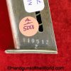 Mauser, 1914, 7.65mm, Magazine, Clip, Mag, Original, Collectible, Police, #110512-2, #110512, 110512, #110512-2, German, Germany, Handgun, Pistol, 32, .32