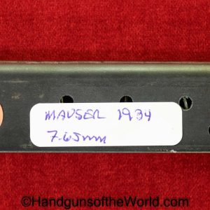 Mauser, 1934, 7.65mm, Magazine, Clip, #408178, 408178, Mag, Original, Collectible, German, Germany, Handgun, Pistol, 7.65, 32, .32, acp, auto, Police