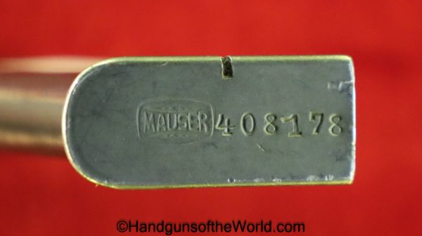 Mauser, 1934, 7.65mm, Magazine, Clip, #408178, 408178, Mag, Original, Collectible, German, Germany, Handgun, Pistol, 7.65, 32, .32, acp, auto, Police