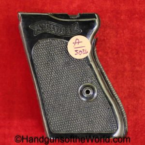 Walther, PPk, Grips, WWII, Era, WW2, Original, Collectible, German, Germany, Handgun, Pistol, Hand gun, Pocket, Grip, Black, Bakelite