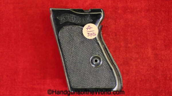Walther, PPk, Grips, WWII, Era, WW2, Original, Collectible, German, Germany, Handgun, Pistol, Hand gun, Pocket, Grip, Black, Bakelite