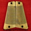 Radom, VIS, P-35, Grips, New, Repro, Reproduction, Arched line, walnut, late war, pattern, Wood, Wooden, P35, P.35, P 35, Pair, Set, Grip, Replacement
