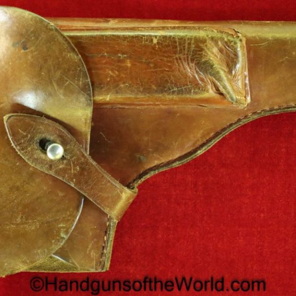 FN, Browning, High Power, Holster, Rare, Radom, VIS, Pattern, Brown, leather, breakaway, break away, BHP, Hi Power, Original, Collectible, WWII, WW2