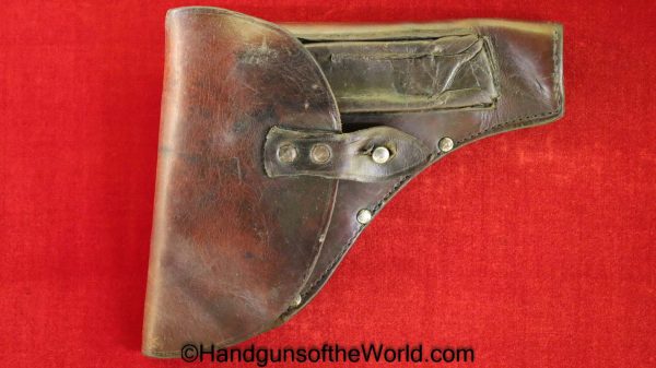 Beretta, 1934, 1935, Holster, Finnish, brown, leather, Finland, SA proof, General Purpose, pattern, Original, Collectible, WWII, WW2, Handgun, Pistol