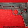 Colt, 1911, Government, Laser, Art, Steel, Artwork, Original, Collectible, American, Americana, USA, America, 1911A1, 45, .45, Handgun, Pistol, Hand gun