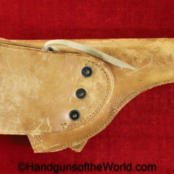 Colt, S&W, 1917, Revolver, Holster, Brown, Leather, US, G&K, 1917, AG, Original, Collectible, Model, WWI, WW1, Handgun, Smith and Wesson, Smith & Wesson