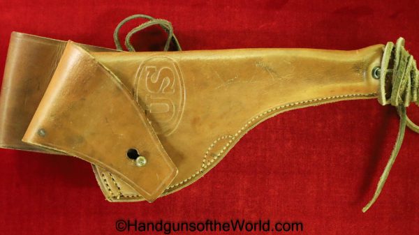 Colt, S&W, 1917, Revolver, Holster, Brown, leather, US, Sears, Original, Collectible, Model, WWI, WW1, WWII, WW2, Smith and Wesson, Smith & Wesson