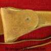 Colt, 1911A1, M12, Experimental, Holster, Tan, leather, US, Boyt 42, boyt, 42, 1942, Original, Collectible, 1911, 45, .45, Government, Handgun, Pistol