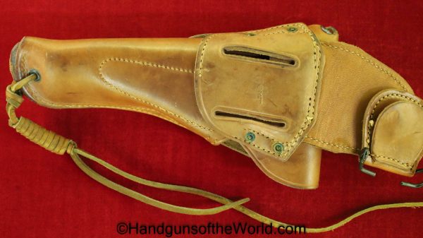 Colt, 1911A1, M12, Experimental, Holster, Tan, leather, US, Boyt 42, boyt, 42, 1942, Original, Collectible, 1911, 45, .45, Government, Handgun, Pistol