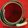 German, Red Cross, Belt, Buckle, Black, Leather, Albert Rammada-Blelefeld, Original, Collectible, Germany, WWII, WW2, Belt Buckle, Aluminum