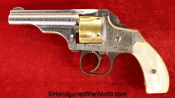 Merwin & Hulbert, Small Frame, Double Action, Revolver, .32, Factory Engraved, Engraved, Handgun, Antique, 32, Merwin, Hulbert, Non FFL, Non-FFL
