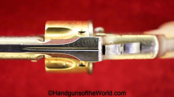 Merwin & Hulbert Small Frame Double Action Revolver, .32 caliber-Factory Engraved - Image 11