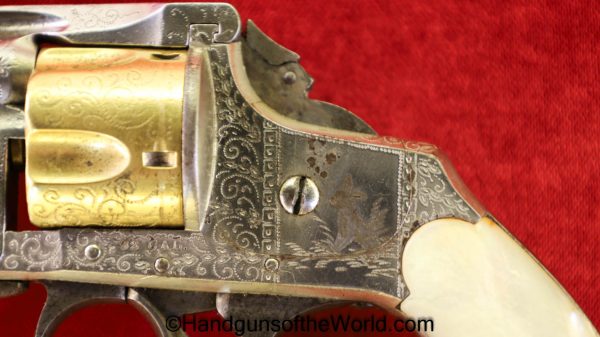 Merwin & Hulbert Small Frame Double Action Revolver, .32 caliber-Factory Engraved - Image 17