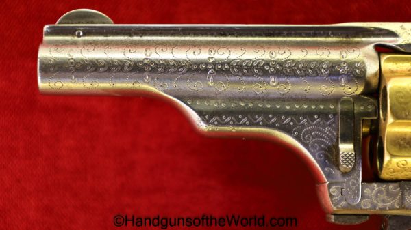 Merwin & Hulbert Small Frame Double Action Revolver, .32 caliber-Factory Engraved - Image 20