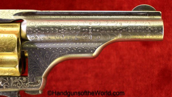 Merwin & Hulbert Small Frame Double Action Revolver, .32 caliber-Factory Engraved - Image 21
