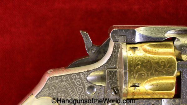 Merwin & Hulbert Small Frame Double Action Revolver, .32 caliber-Factory Engraved - Image 25