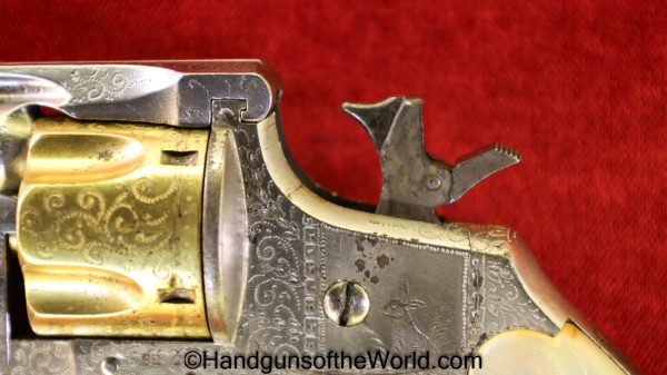 Merwin & Hulbert Small Frame Double Action Revolver, .32 caliber-Factory Engraved - Image 31