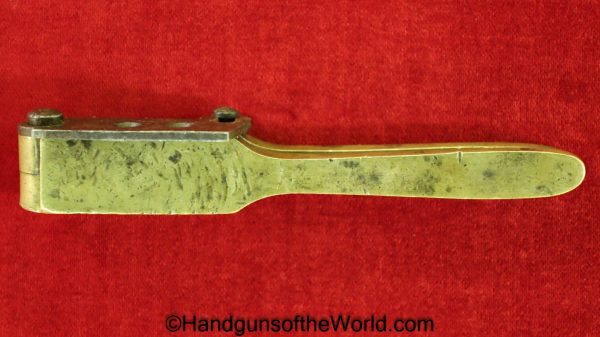 Colt, .36, Caliber, Bullet Mold, Bullet, Mold, 36, Cal, Original, Collectible, Handgun, Hand gun, Revolver, Brass, Vintage, Real, Period, Old