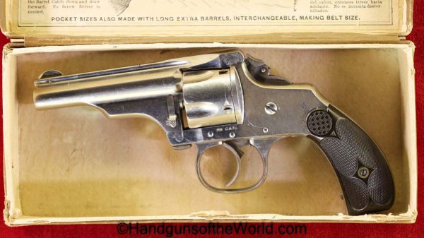 Merwin & Hulbert, Small Frame, .32, Double Action, Revolver, Mint, in Box, with Box, Merwin, Hulbert, DA, Boxed, Antique, Handgun, Collectible, Non FFL
