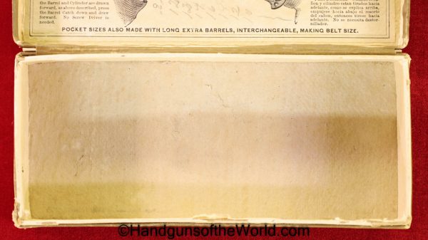 Merwin & Hulbert Small Frame, .32 caliber, Double Action Revolver-Mint in Box - Image 21