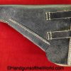 Walther, P-38, Holster, German, WWII, Dated, 1944, Black, leather, pebble grain, breakaway, Germany, WW2, BML44, bml, 44, Original, Collectible, P38, P.38