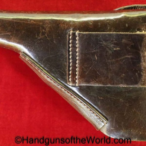 Walther, PP, Holster, SA, brown, Leather, breakaway, DRGM, Akah, Original, Collectible, German, Germany, WWII, WW2, Handgun, Pistol, Break away